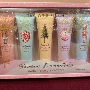 Taylor &Finch Season Essentials Hand Cream Collection. New Sealed.